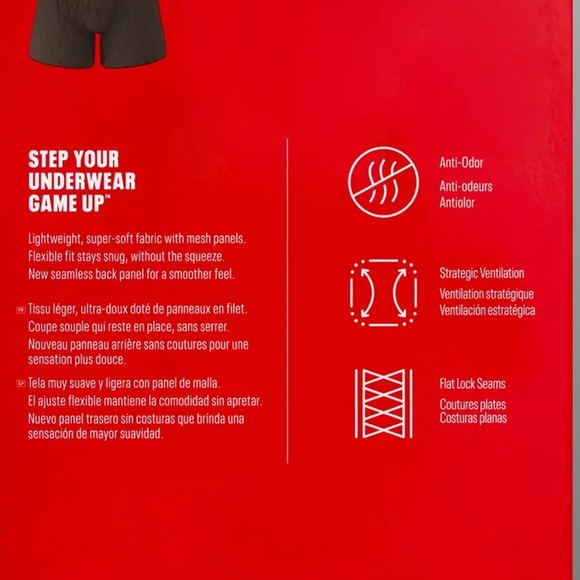 🔴 Under Armor Men's Tech Boxer 6in 2pk - Picture 3 of 5